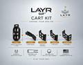 LAYR Cart Kit - Accessories, Divot Tool & Ball Marker