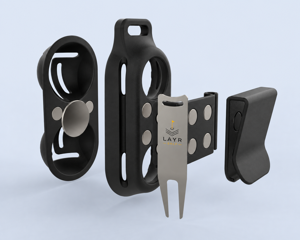 LAYR Complete Kit - Expansion, Divot Tool, Ball Marker, Belt Clip & Alignment Tool
