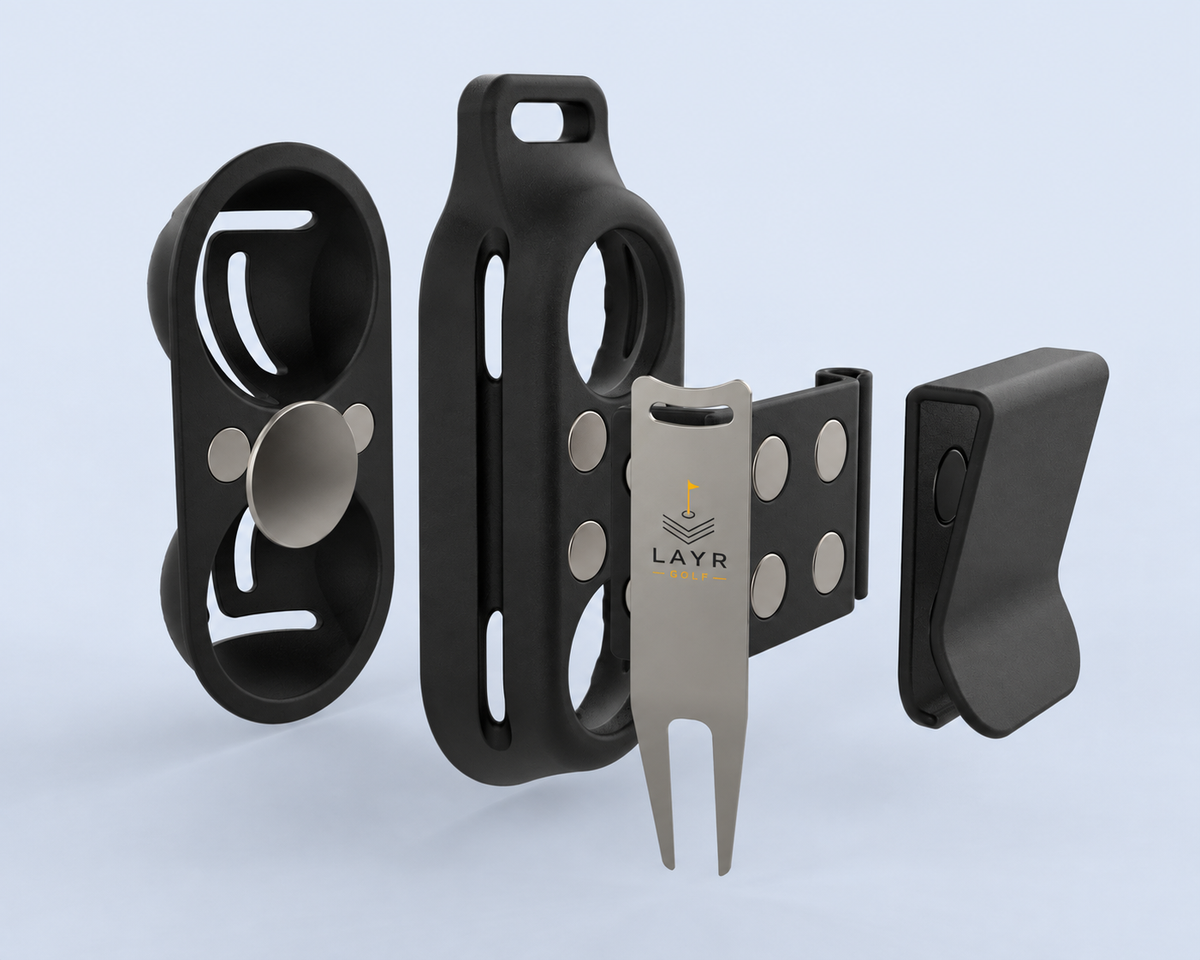 LAYR Complete Kit - Expansion, Divot Tool, Ball Marker, Belt Clip & Alignment Tool