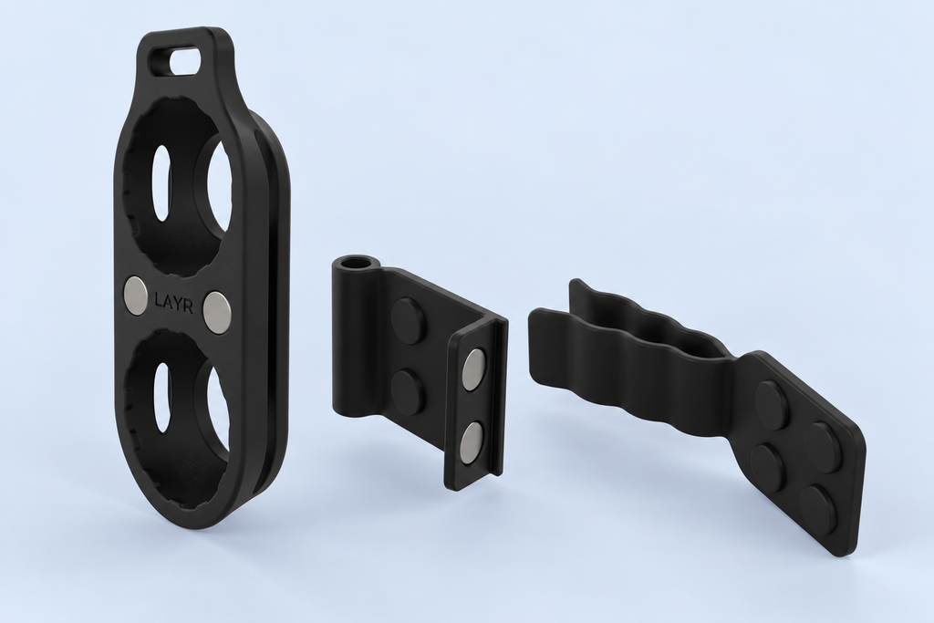 LAYR Cart Kit - Accessories, Divot Tool & Ball Marker