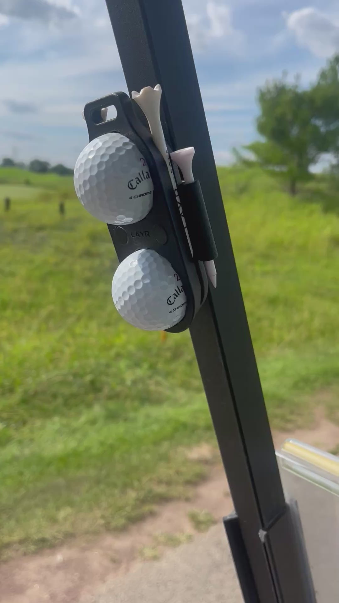 LAYR Cart Kit - Accessories, Divot Tool & Ball Marker